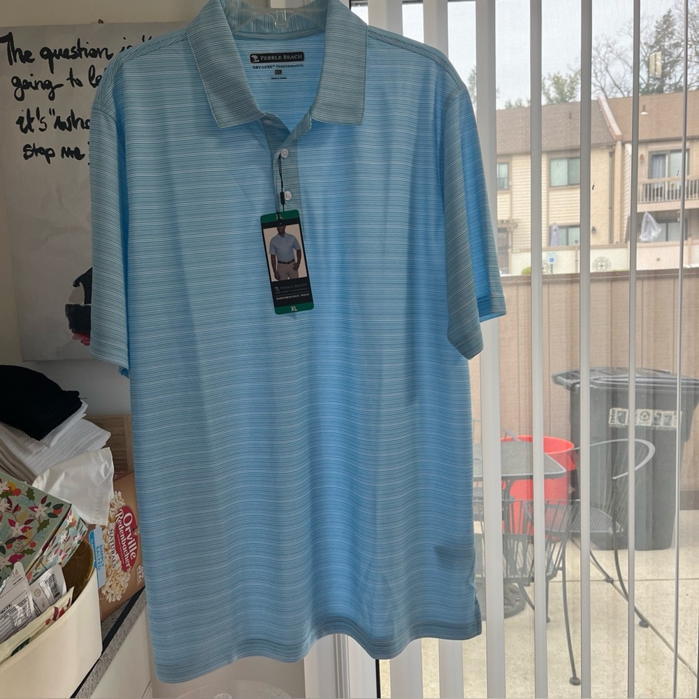 Pebble Beach golf shirt polo men’s size extra large XL new with tags